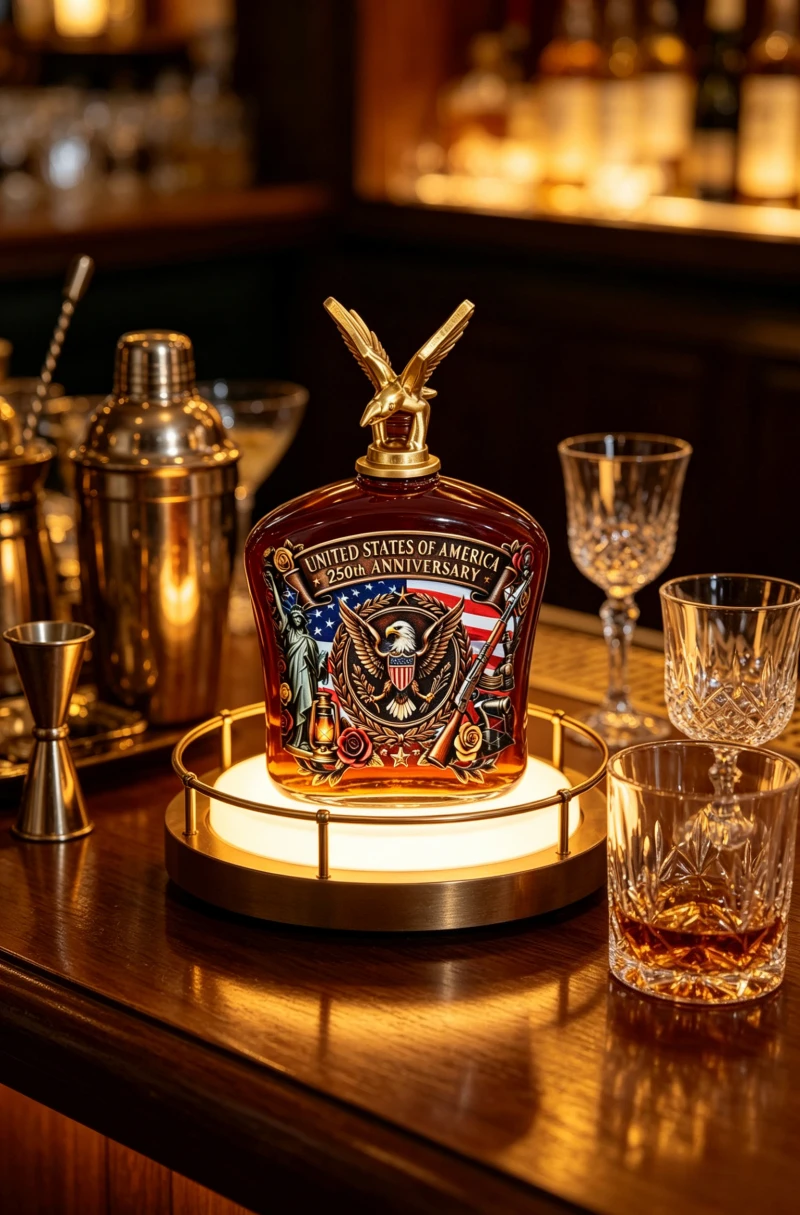 Vintage Collectible Liquor Bottles - Винтажный американский графин для виски «Орёл