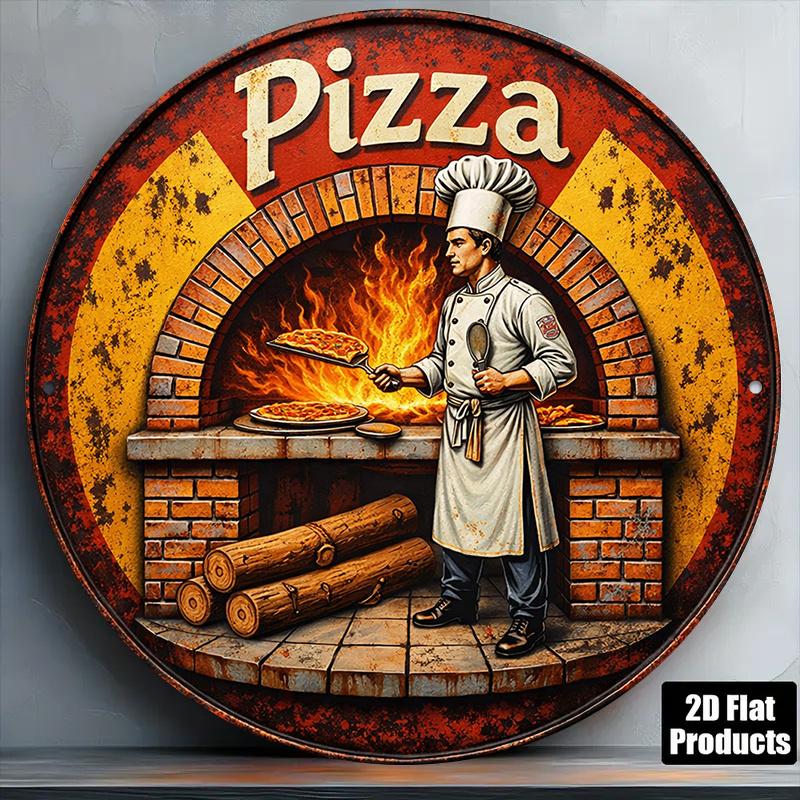 Vintage Collectible Plates - 2D ретро-металлическая табличка, винтажный алюминиевый декор